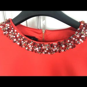 Ted Baker women’s midi red dress